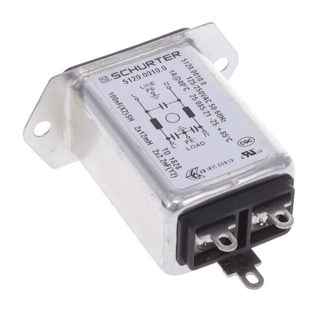 5120.0010.0 SCHURTER Inc.  Moduli di ingresso alimentazione (PEM)